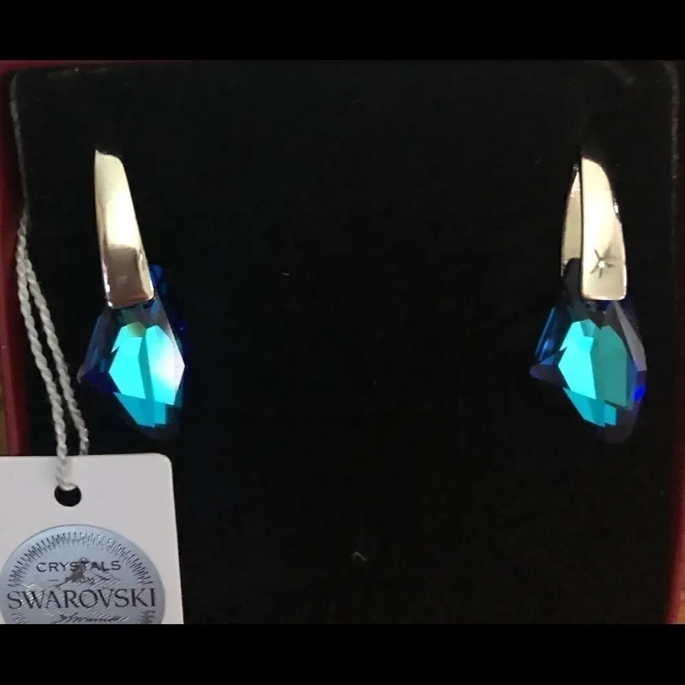 Swarovski crystals earring unique versatile